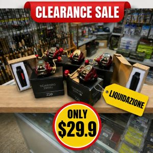 🎣 Last chance! A fishing tackle shop in Florida is closing its doors. Daiwa SEABORG™ 300MJ-1500MJ – an absolute must-see deal you won't want to miss!
