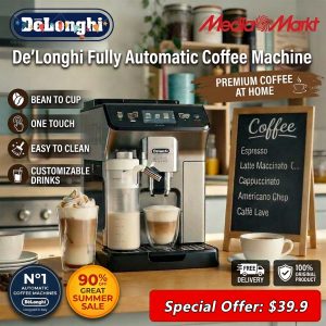 📦De'Longhi Eletta Explore with Cold Brew Customs Clearance Liquidation | Rock‑Bottom $59.9, $5 Deposit – Pay On Arrival, Limited Stock